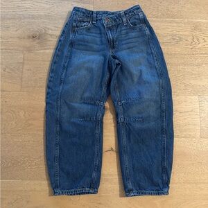 GAP girls barrel jeans
